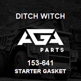 153-641 Ditch Witch STARTER GASKET | AGA Parts