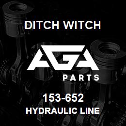 153-652 Ditch Witch HYDRAULIC LINE | AGA Parts