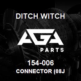 154-006 Ditch Witch CONNECTOR (08J | AGA Parts