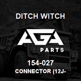 154-027 Ditch Witch CONNECTOR (12J- | AGA Parts