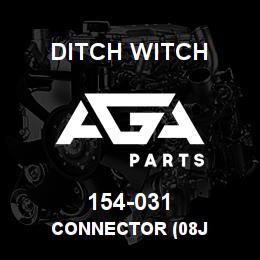 154-031 Ditch Witch CONNECTOR (08J | AGA Parts
