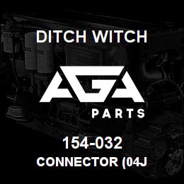 154-032 Ditch Witch CONNECTOR (04J | AGA Parts