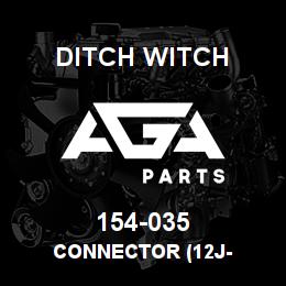 154-035 Ditch Witch CONNECTOR (12J- | AGA Parts