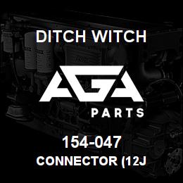 154-047 Ditch Witch CONNECTOR (12J | AGA Parts