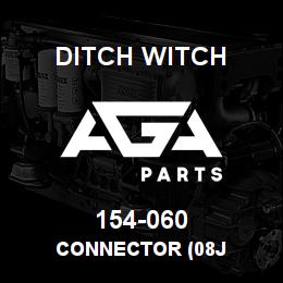 154-060 Ditch Witch CONNECTOR (08J | AGA Parts