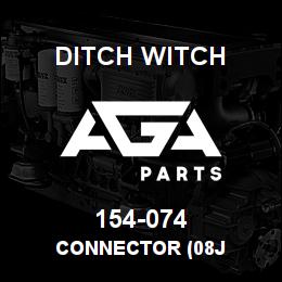 154-074 Ditch Witch CONNECTOR (08J | AGA Parts