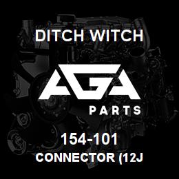 154-101 Ditch Witch CONNECTOR (12J | AGA Parts