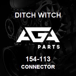 154-113 Ditch Witch CONNECTOR | AGA Parts
