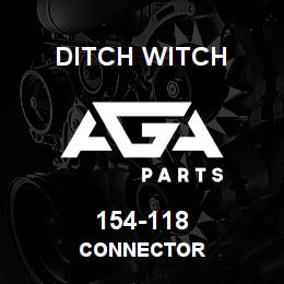 154-118 Ditch Witch CONNECTOR | AGA Parts