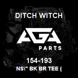 154-193 Ditch Witch NS" BK BR TEE ( | AGA Parts
