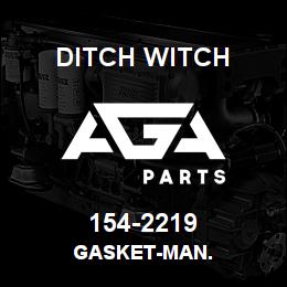 154-2219 Ditch Witch GASKET-MAN. | AGA Parts