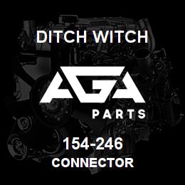 154-246 Ditch Witch CONNECTOR | AGA Parts