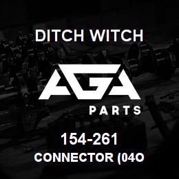 154-261 Ditch Witch CONNECTOR (04O | AGA Parts
