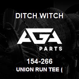 154-266 Ditch Witch UNION RUN TEE ( | AGA Parts