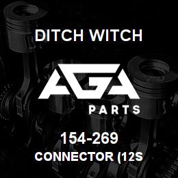 154-269 Ditch Witch CONNECTOR (12S | AGA Parts