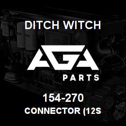 154-270 Ditch Witch CONNECTOR (12S | AGA Parts