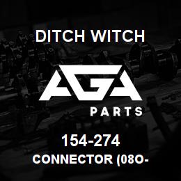 154-274 Ditch Witch CONNECTOR (08O- | AGA Parts