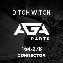 154-278 Ditch Witch CONNECTOR | AGA Parts