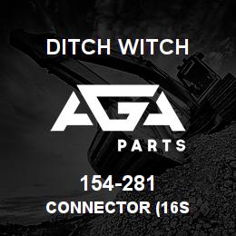154-281 Ditch Witch CONNECTOR (16S | AGA Parts