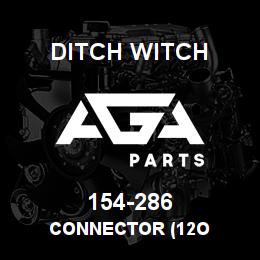 154-286 Ditch Witch CONNECTOR (12O | AGA Parts