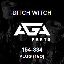 154-334 Ditch Witch PLUG (16O) | AGA Parts