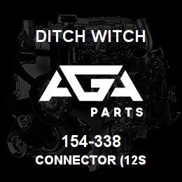 154-338 Ditch Witch CONNECTOR (12S | AGA Parts