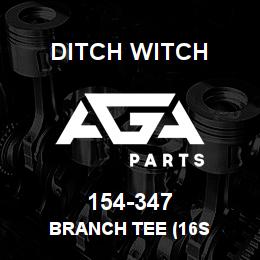 154-347 Ditch Witch BRANCH TEE (16S | AGA Parts