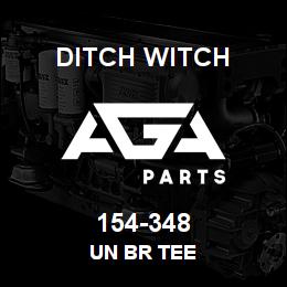 154-348 Ditch Witch UN BR TEE | AGA Parts