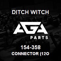 154-358 Ditch Witch CONNECTOR (12O | AGA Parts