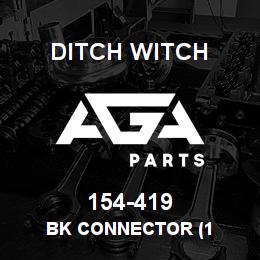 154-419 Ditch Witch BK CONNECTOR (1 | AGA Parts
