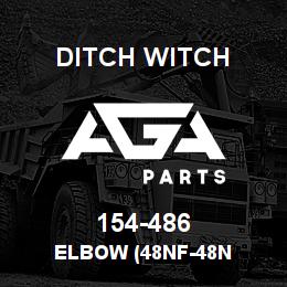 154-486 Ditch Witch ELBOW (48NF-48N | AGA Parts