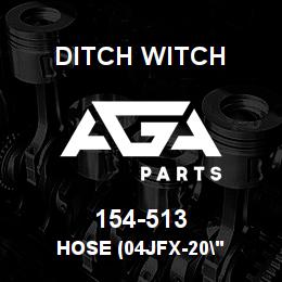 154-513 Ditch Witch HOSE (04JFX-20" | AGA Parts