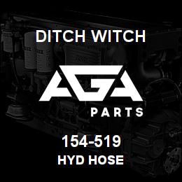 154-519 Ditch Witch HYD HOSE | AGA Parts