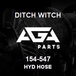 154-547 Ditch Witch HYD HOSE | AGA Parts