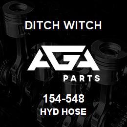 154-548 Ditch Witch HYD HOSE | AGA Parts