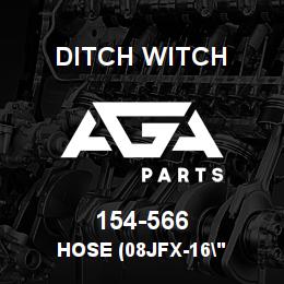 154-566 Ditch Witch HOSE (08JFX-16" | AGA Parts