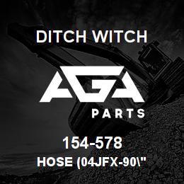 154-578 Ditch Witch HOSE (04JFX-90" | AGA Parts