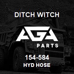 154-584 Ditch Witch HYD HOSE | AGA Parts