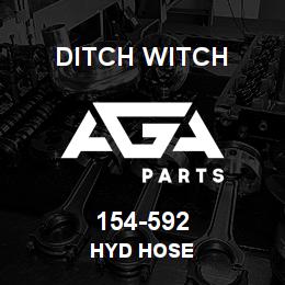 154-592 Ditch Witch HYD HOSE | AGA Parts