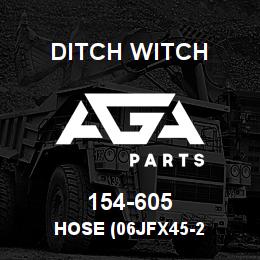 154-605 Ditch Witch HOSE (06JFX45-2 | AGA Parts