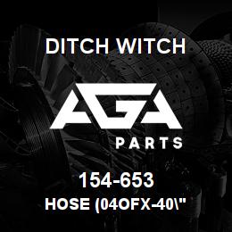 154-653 Ditch Witch HOSE (04OFX-40" | AGA Parts
