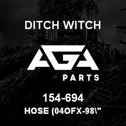 154-694 Ditch Witch HOSE (04OFX-98" | AGA Parts