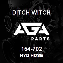 154-702 Ditch Witch HYD HOSE | AGA Parts