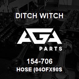 154-706 Ditch Witch HOSE (04OFX90S | AGA Parts