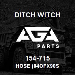 154-715 Ditch Witch HOSE (04OFX90S | AGA Parts