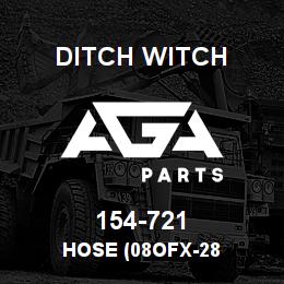154-721 Ditch Witch HOSE (08OFX-28 | AGA Parts