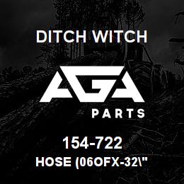 154-722 Ditch Witch HOSE (06OFX-32" | AGA Parts