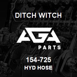 154-725 Ditch Witch HYD HOSE | AGA Parts