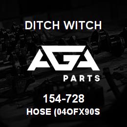 154-728 Ditch Witch HOSE (04OFX90S | AGA Parts