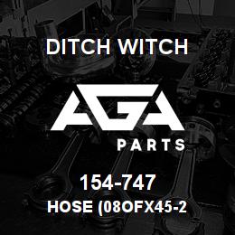 154-747 Ditch Witch HOSE (08OFX45-2 | AGA Parts